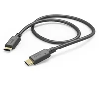 Hama Ladekabel USB-C - USB-C® 1 m Schwarz