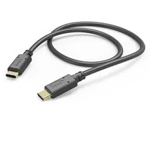 Hama Ladekabel USB-C - USB-C® 1 m Schwarz