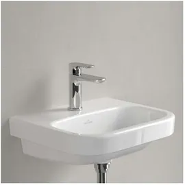 Villeroy & Boch Architectura Handwaschbecken, eckig, Hahnloch ohne Überlauf,