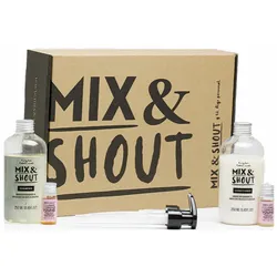 Shampoo Mix & Shout Rutina Rizado Fortalecedor Lote 4 Stücke Gelocktes Haar