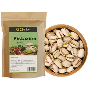 0,5kg Pistazien geröstet gesalzen mit Schale hohe Qualität Pistazie Pistazienker