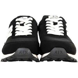 Armani Exchange Sneaker Low Schwarz/Weiß Herren 43