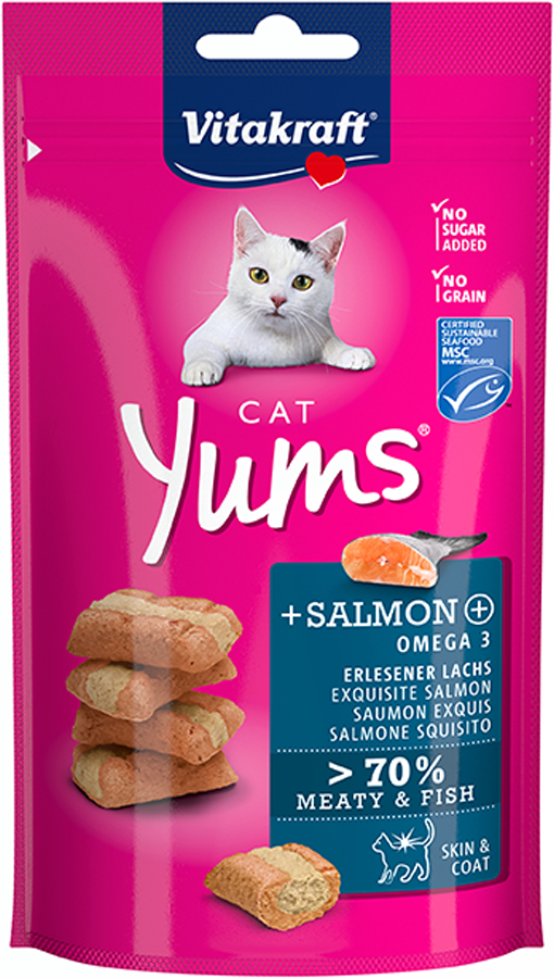 Vitakraft Katzensnacks CatYums Lachs 40g