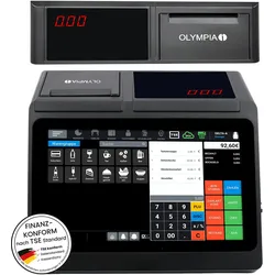 Olympia Registrierkasse T110 Touch für Gastronomie und Handel