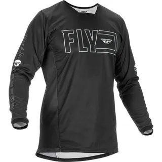FLY RACING Kinetic Fuel Motocross Jersey, schwarz,