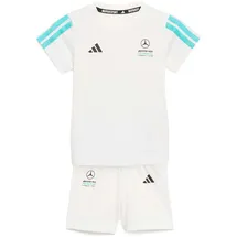 adidas MERCEDES - AMG PETRONAS FORMULA 1 TEAM DNA Baby Jogger Short Sleeve Set White/Semi Mint Rush 2-3 Years