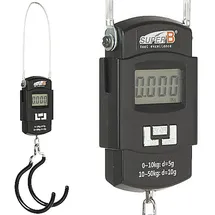 Super B Zugwaage TB-DS10, Classic, bis 50 kg, Schwarz