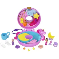 Polly-Pocket Puppenhaus Polly Pocket Einhorn Poolparty mehrfarbig HKV34