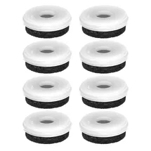 QuickClick Wagner QuickClick® Filzgleiter Möbelgleiter Stuhlgleiter Ersatz - 8er-Set Ersatzgleiter austauschbar ersetzbar - Filz robust Natural - Durchmesser Ø 25 mm - für Basis Ø 25 mm - Made in DE - 15802800