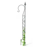 DanDiBo Ambiente Rankhilfe Garten 145 x 1 cm Schwarz