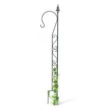 DanDiBo Ambiente Rankhilfe Garten 145 x 1 cm Schwarz