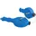 TECTOOL Schlagschnurgerät Duo Blau 30 m