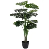 VCM Monstera Künstliche Pflanze H90 cm grün.