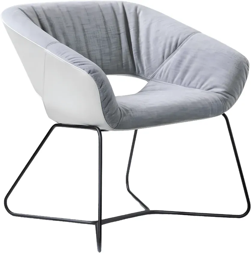 Züco Averio Lounge AV 0715 Loungesessel mit Kufen frei konfigurierbar