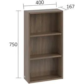 Villeroy & Boch My View+ Kabinett 40x16.7x75 cm, Seitenschrank hängend eiche B85540VH