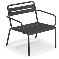 Emu Star Loungesessel Aluminium - Antik Eisen