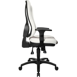 TOPSTAR Head Point RS mit Armlehnen ohne Kopfstütze weiß / grau