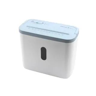 GENIE 440 X Aktenvernichter 4 Blatt, Partikelschnitt weiß/blau
