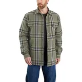 CARHARTT Sherpa LINED SHIRT JAC 105430 - Basil - S