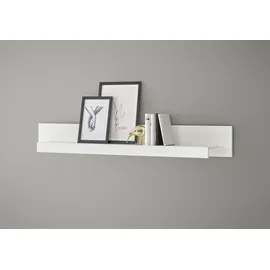 Home Affaire Wohnwand Cantara, Anbauwand, Wohnzimmer-Set, in Eiche Evoke, Weiß oder Kaschmir, (Set, 4-St), enthält zwei Vitrinen, ein Sideboard und ein Wandboard weiß 270 cm x 200 cm x 42 cm