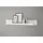 Home Affaire Wohnwand Cantara, Anbauwand, Wohnzimmer-Set, in Eiche Evoke, Weiß oder Kaschmir, (Set, 4-St), enthält zwei Vitrinen, ein Sideboard und ein Wandboard weiß 270 cm x 200 cm x 42 cm