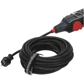 Brennenstuhl Professional Powerblock mit Verlängerungsleitung PB 1100 IP54, 4-fach 15m schwarz, H07RN-F 3G1,5