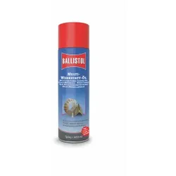 Ballistol Multi-Werkstatt-Öl Spray, Werkstattöl zur Wartung und Pflege von Maschinen und Geräten, 400 ml - Flasche