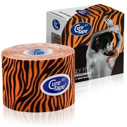 CureTape Art tiger – kinesiologie tape (kinesiotape) EINHEITSGRÖSSE