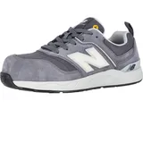 Halbschuhe S1PL "MEELCAP" grau/weiß - 47,5 - grau