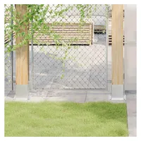 vidaXL Pfostenträger Quadratisch 101 x 101 mm Stahl Verzinkt