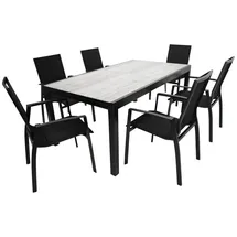 TPFGarden Ashford Set 7-tlg. Schwarz