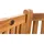 deluke Baumbank 250 x 125 x 93 cm Braun