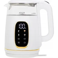 Adler Ad1305 1.7l 2200w Wasserkocher / White / Gold