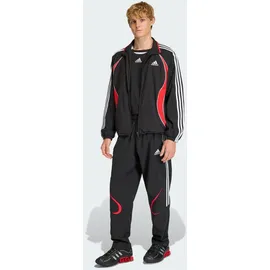 adidas Teamgeist Adicolor Originals jacke - Black / Better Scarlet - XL