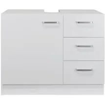 stabilo-sanitär Stabilo Sanitär - Waschbeckenunterschrank `Knut` polarweiß matt 3 Schubladen 63x30x54cm