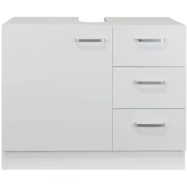 stabilo-sanitär Stabilo Sanitär - Waschbeckenunterschrank `Knut` polarweiß matt 3 Schubladen 63x30x54cm