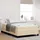 vidaXL Boxspringbett 120 x 200 cm Creme