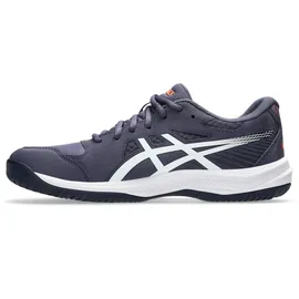 Asics Tennisschuh ASICS "COURT SLIDE 4", Herren, Gr. 43,5, indigo fog, weiß, Synthetik, Textil, Schuhe, Multicourt-Schuh, Allcourtschuh