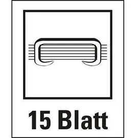 Leitz Heftzange WOW 55312001 max.15Blatt Metall perlweiß