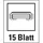 Leitz Heftzange WOW 55312001 max.15Blatt Metall perlweiß