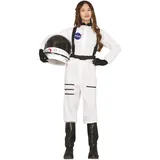 Fiestas Guirca Astronauten Kostüm für Kinder - Jungen u. Mädchen Kostüm Astronaut Kinder Alter 10-12 Jahre - Astronautin Kostüm für Karneval, Weltall Held Fasching Teenager Kostüm Jungen, Halloween