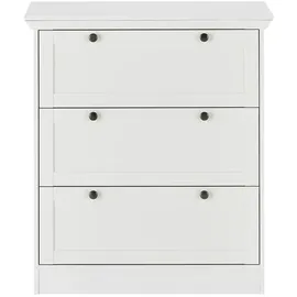 Intertrade Schubladenkommode 80 x 90 x 45 cm Weiß