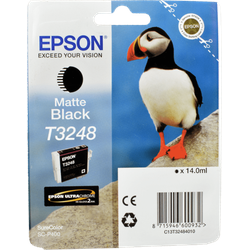 Epson Tinte C13T32484010 Matte Black T3248