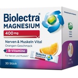 Hermes Arzneimittel Biolectra Magnesium 400 mg Nerven & Muskeln Vital Orange Pellets 30 St.