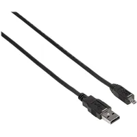 Hama USB-A auf Mini USB 1,8 m Schwarz