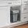 Homcom Einbaumülleimer 30 l Grau