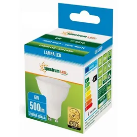 Spectrum LED Leuchtmittel 13266 6W GU10 kaltweiß 460 lm