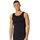SCHIESSER UNCOVER by SCHIESSER Herren Unterhemd 4er Pack - Serie "Uncover", Rundhals Schwarz 2XL