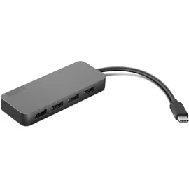 Lenovo USB-Hub, 4x USB-A 3.0, USB-C 3.0 [Stecker] (4X90X21427)