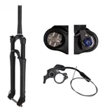 SR Suntour Axonwerx Pcs Rl-rc 15ql Ti Carbon Taper Sl 272 Ahead Mtb-gabel - Black - 29 ́ ́